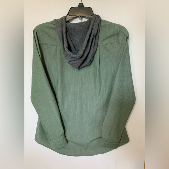 Hooded Chambray Jacket (Lightweight) - Picture 6 of 8